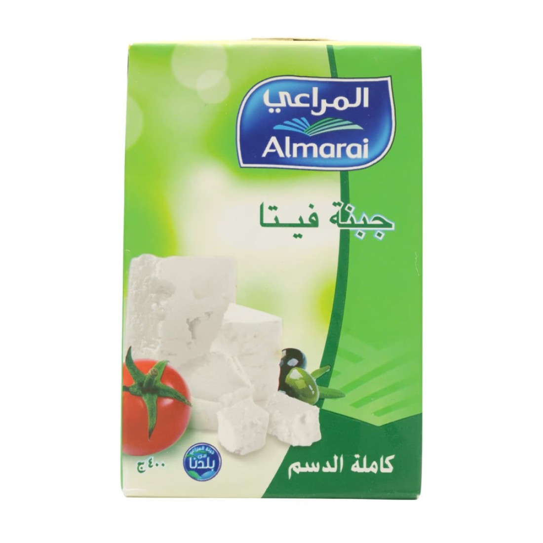 المراعي - جبنة فيتا كاملة الدسم 400 غرام