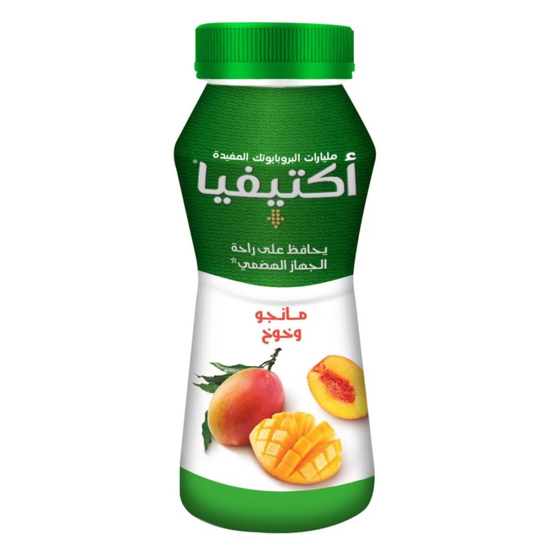 أكتيفيا مشروب زبادي جو بالخوخ والمانجو 180 ملل