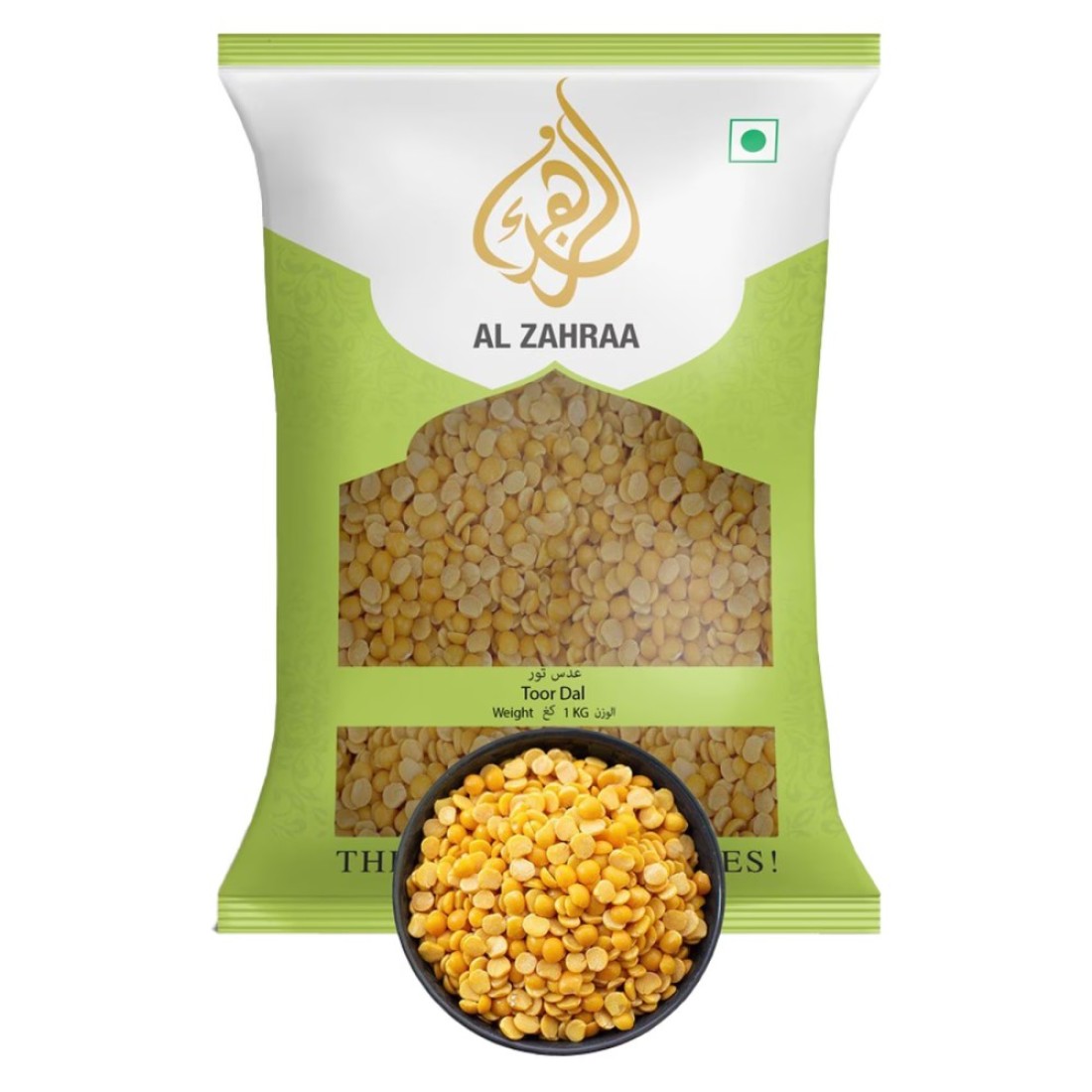 الزهراء عدس تور 1 كغ