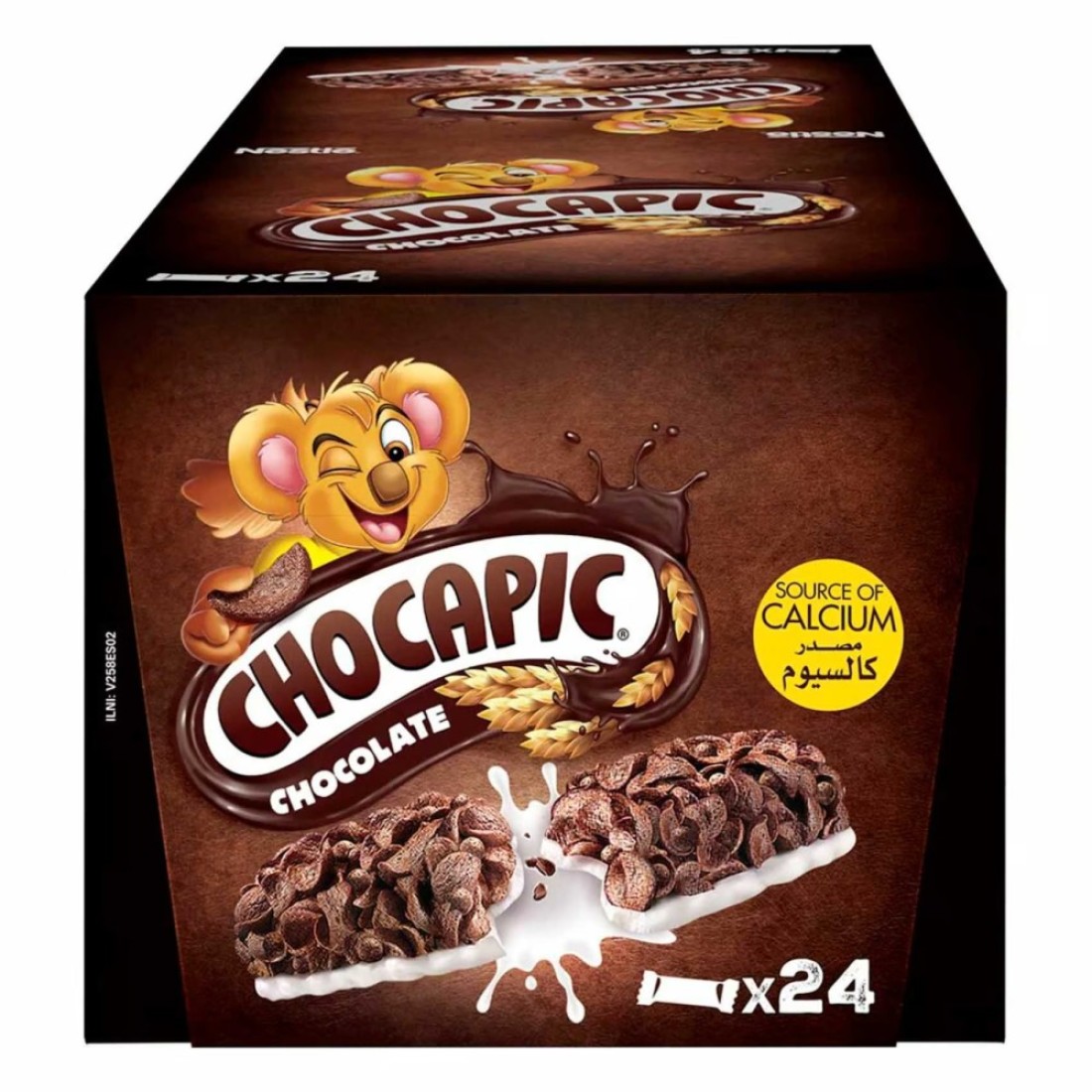 Nestle Chocapic Chocolate Cereal Bar, 25g Pack of 24