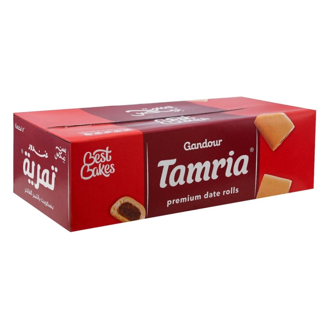 Gandour Tamria Date Rolls, 70.5g Pack of 12