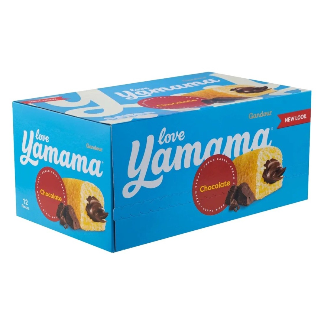 Gandour Yamama Chocolate Cake, 40g Pack of 12