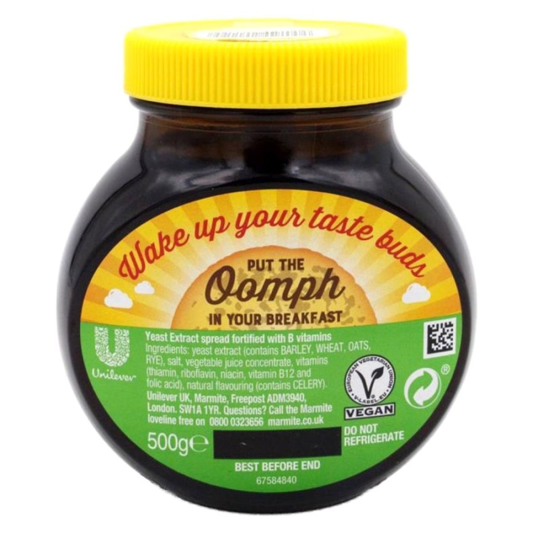 Marmite Yeast Extract Jar 500g