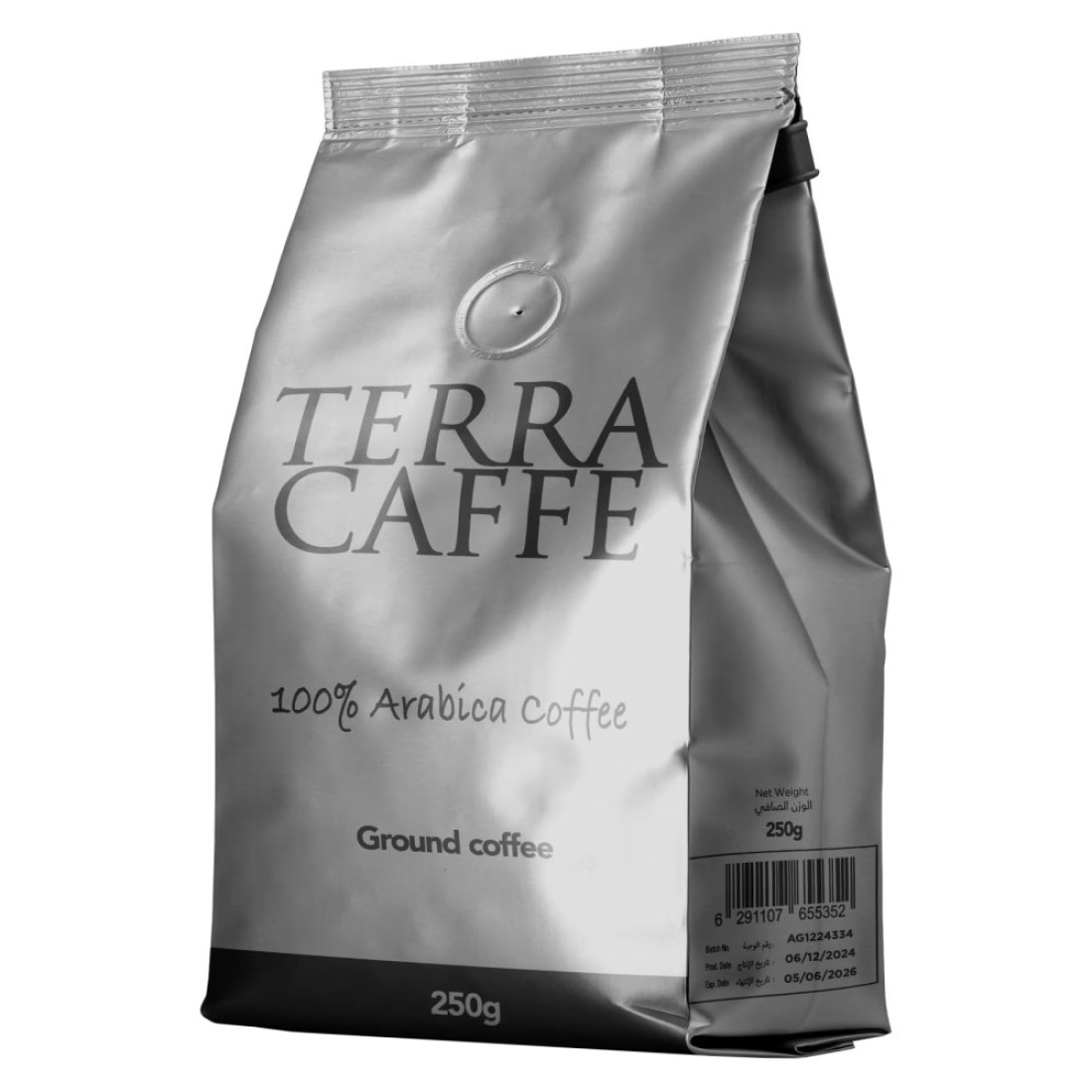 Terra Caffe Arabica Ground Coffee 250g