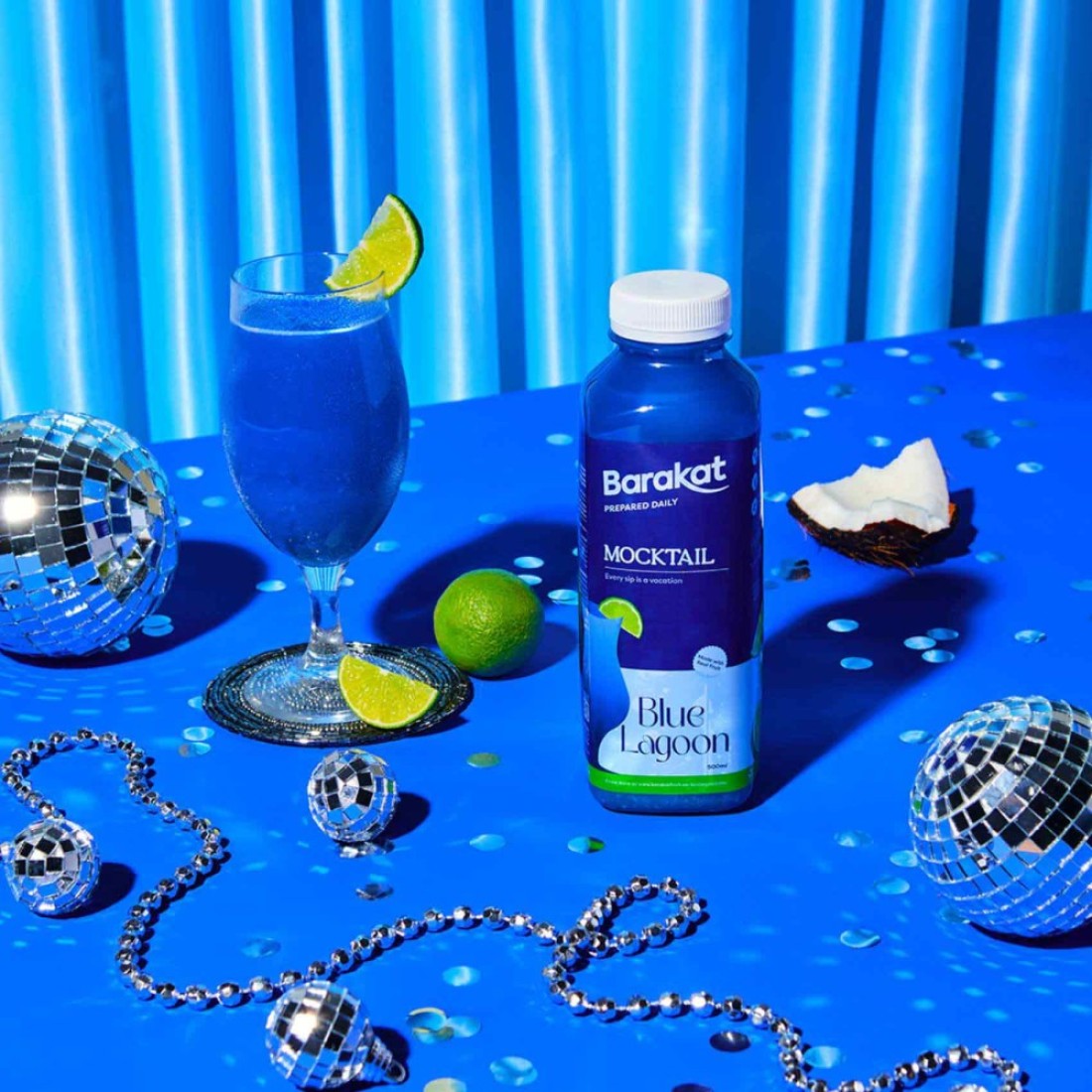 Barakat Blue Lagoon Mocktail 500ml
