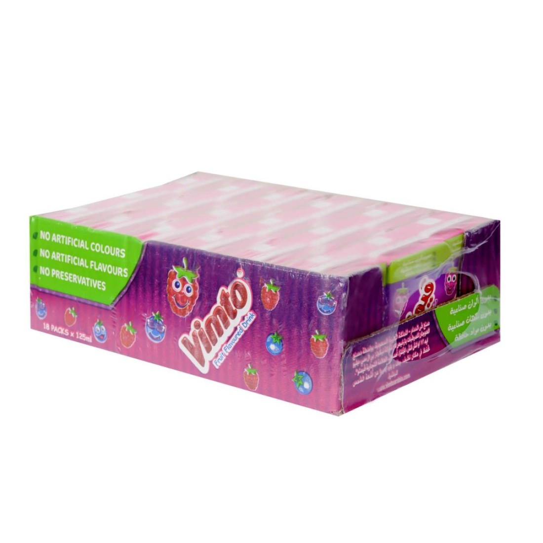 Vimto Fruit Flavoured Drink 125ml Pack of 18