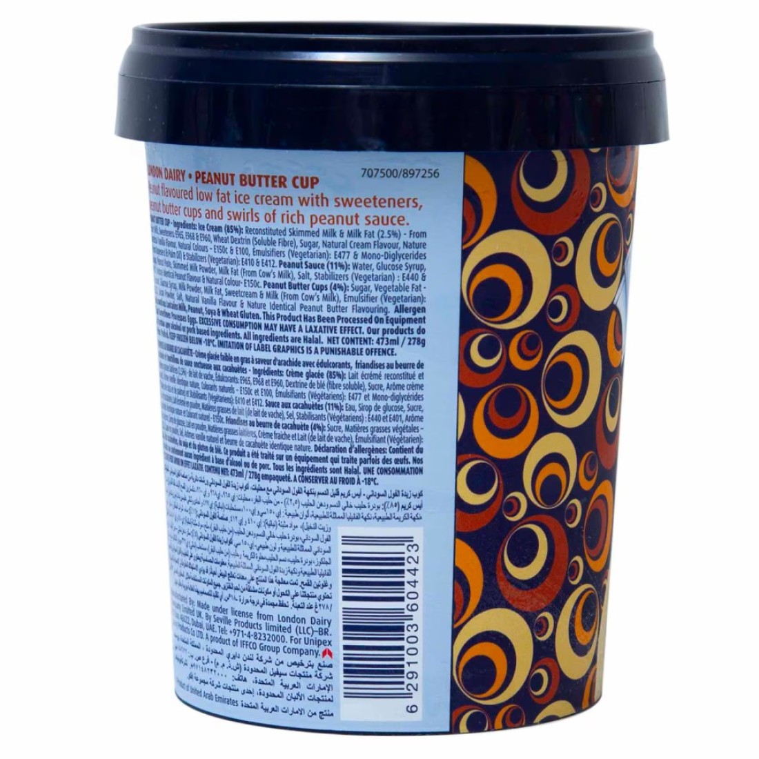 London Dairy Peanut Butter Ice Cream, 473ml