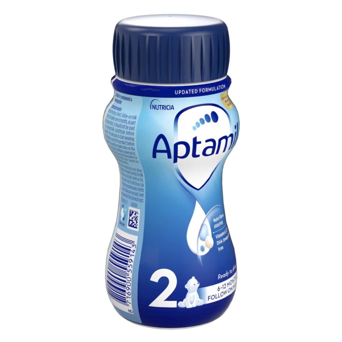Aptamil Follow On Milk Formula, Stage 2, from 6 to 12 Months, 200ml