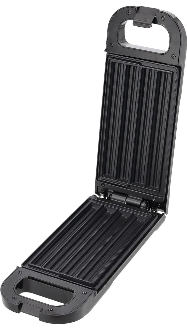 Sprintee Churros Maker Power and Ready Indicator Non Stick Cooking Plate Easy to Clean 750W Freshly Bake 4 Churros at Time Cook Healthy & Oil Free Churros 750W Black