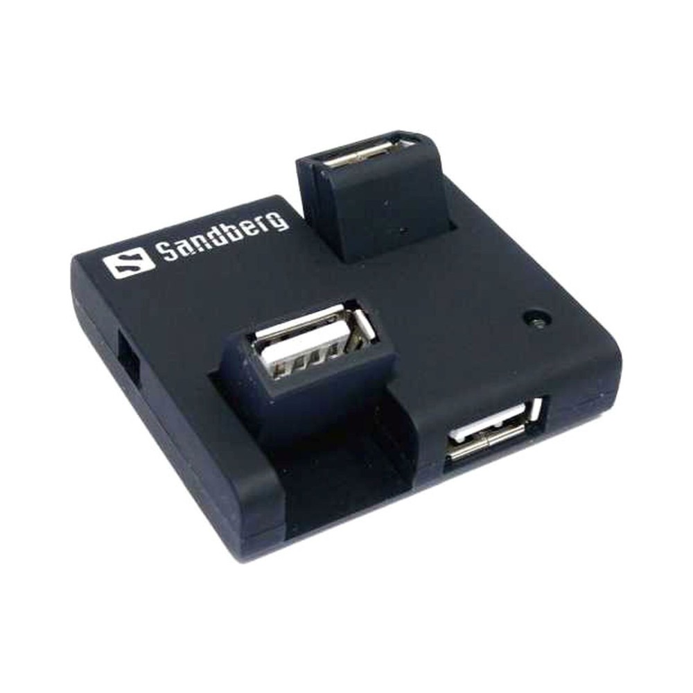 Sandberg 4 Ports USB Hub Black