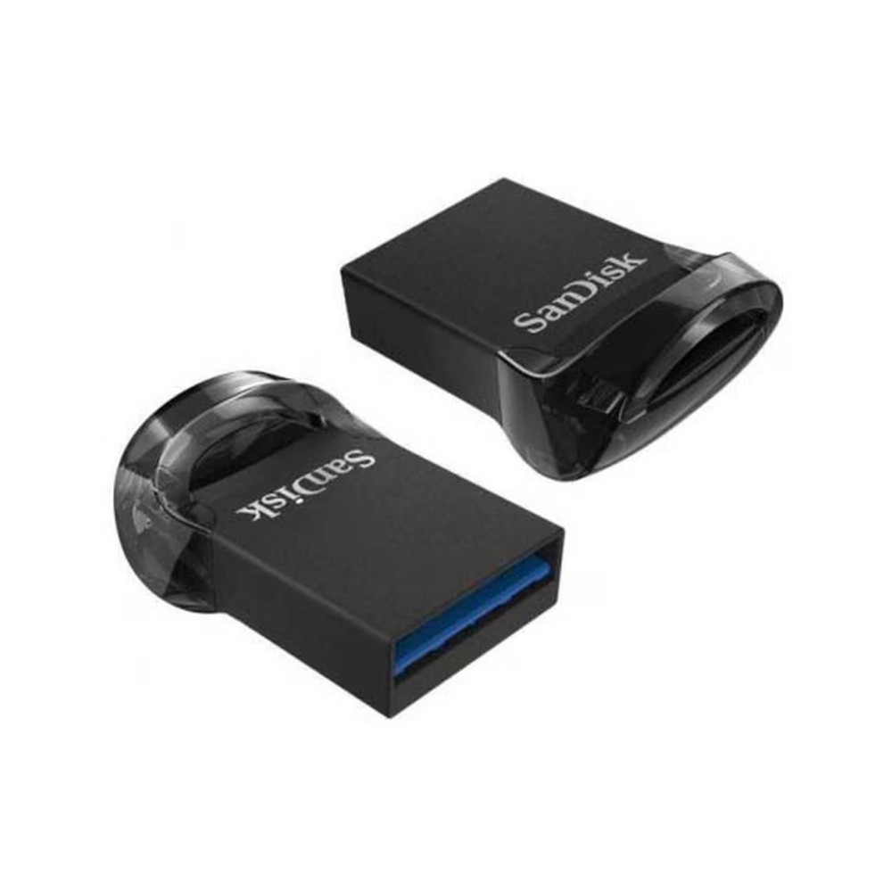 سانديسك ألترا فيت USB فلاش درايف 64 غيغابايت - أسود