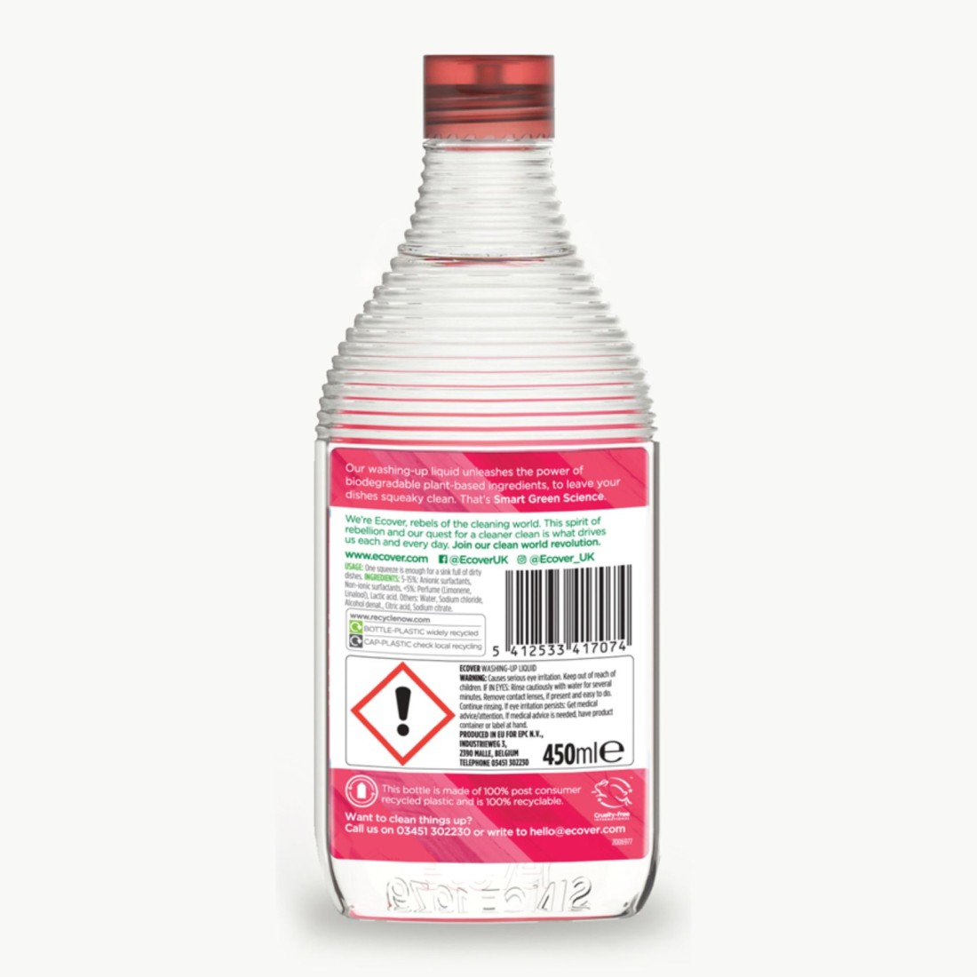 Ecover Washing-Up Liquid Pomegranate And Fig 450ml