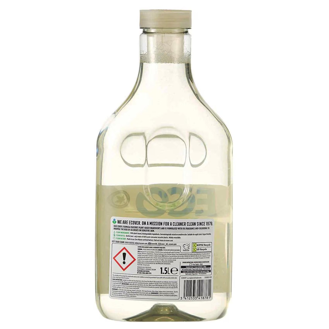 Ecover Zero Sensitive Laundry Liquid 1.5L