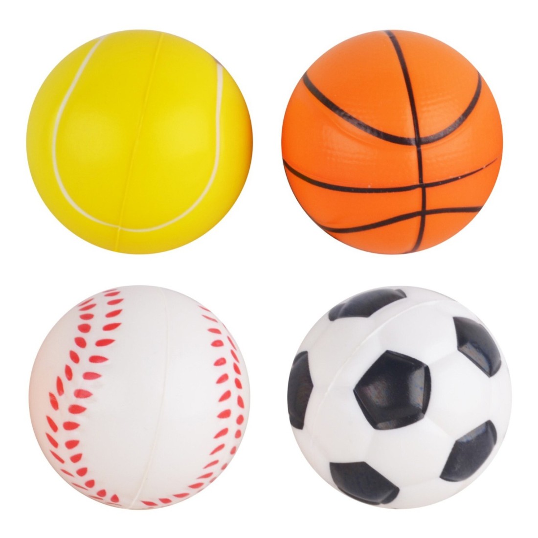 Kidzpro Pocket Money Softball Multicolour Set of 4