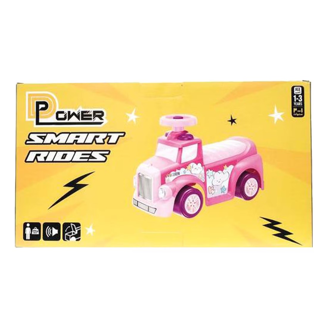 D-Power Smart Rides My First Ride-On Unicorn DP1660026
