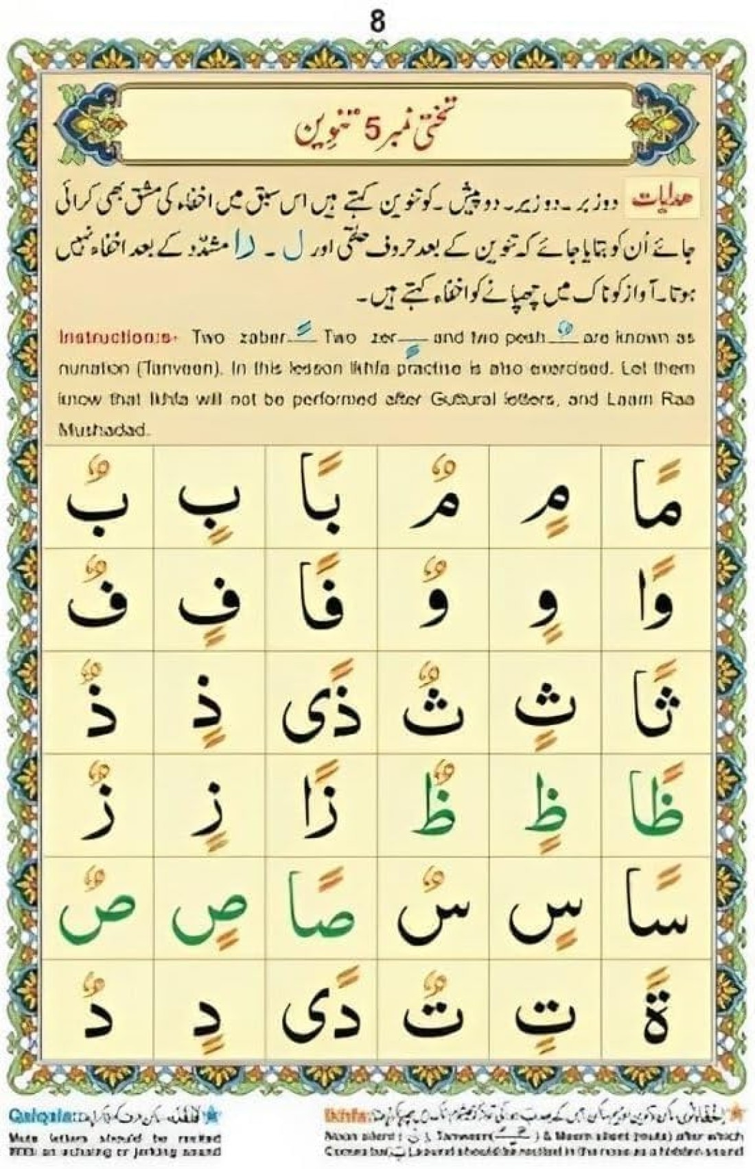 القاعدة النورانية 17*24