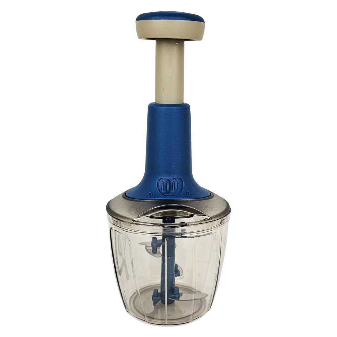 Elegante Slicer Push Type Square Shaped Multi Chopper 1000ml