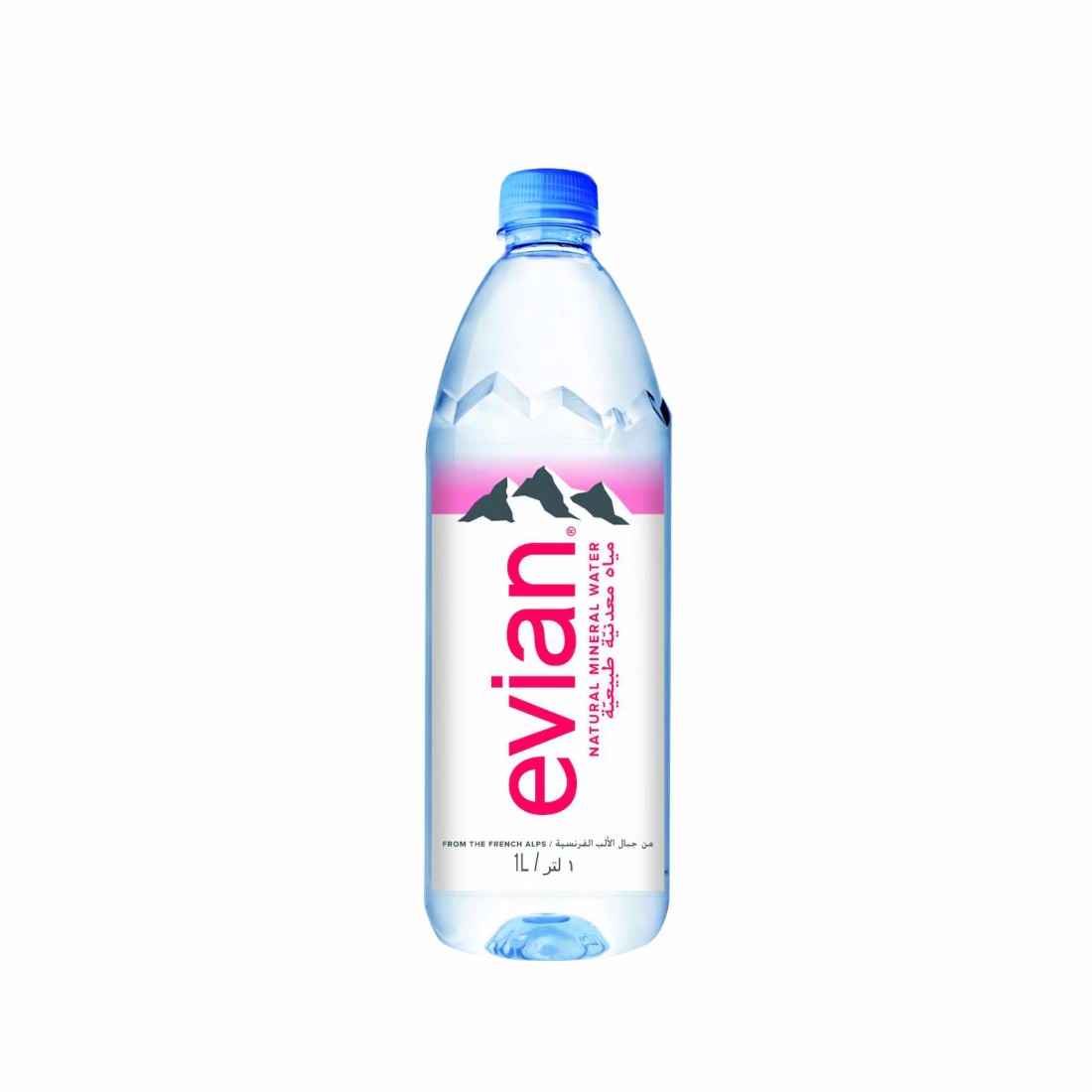 evian Natural Mineral Water 1L Pack of 6