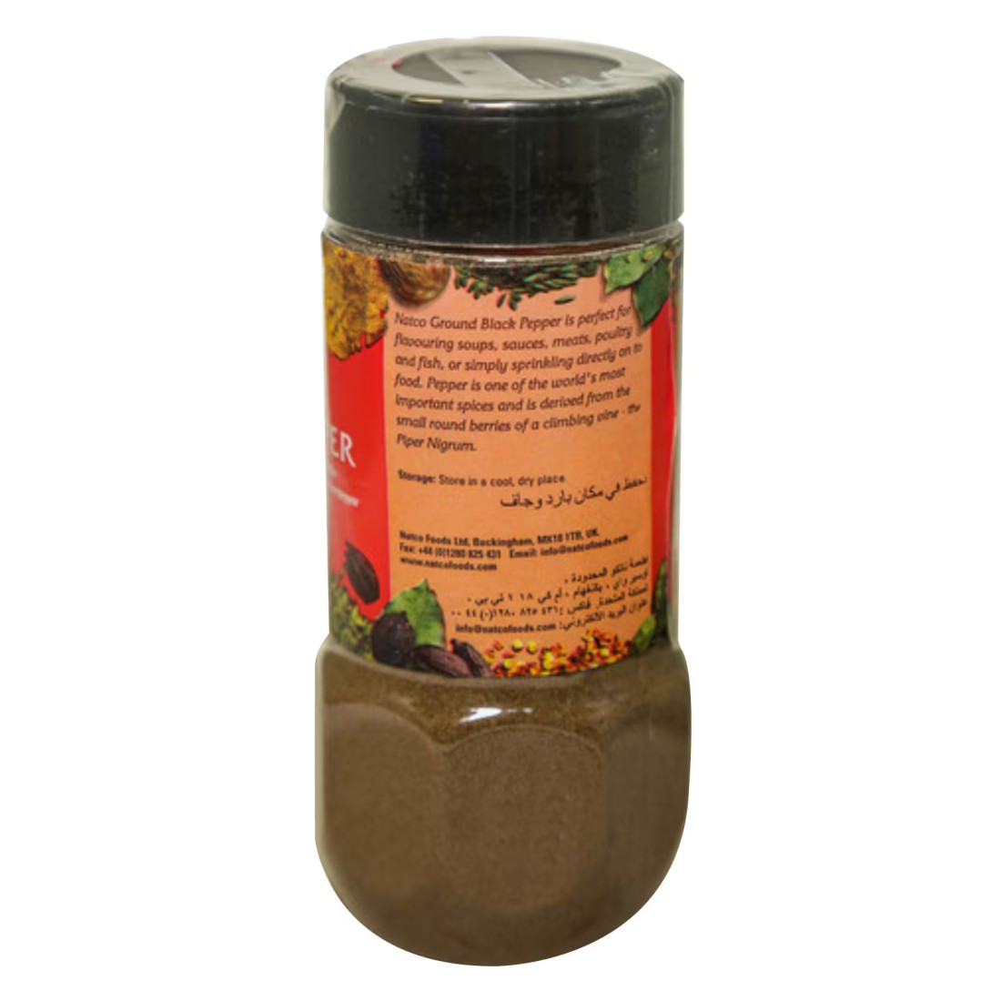 Natco Ground Black Pepper, 100g