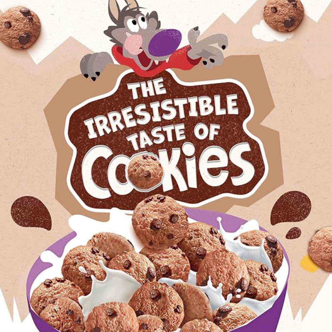 Nestle Whole Grain Cookie Crisp Cereal, 375g