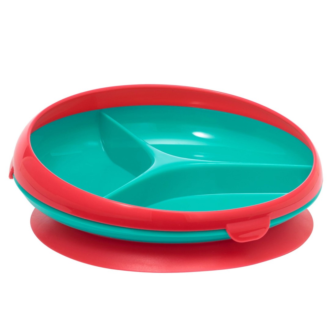 The First Years Suction Sectioned Plate Y6185 Multicolour