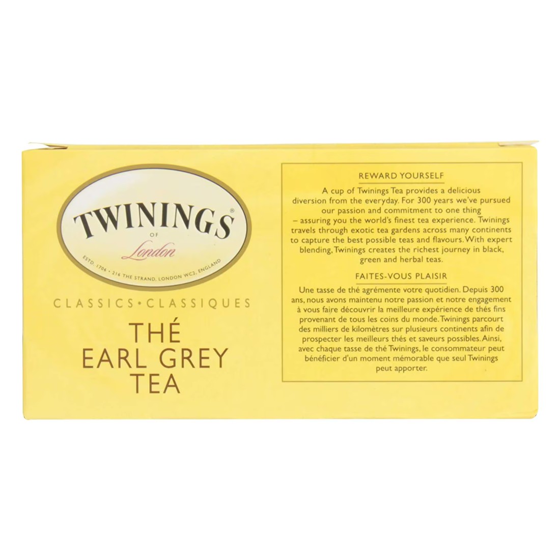 Twinings Classic Earl Grey Tea Bags 50 Tea Bags