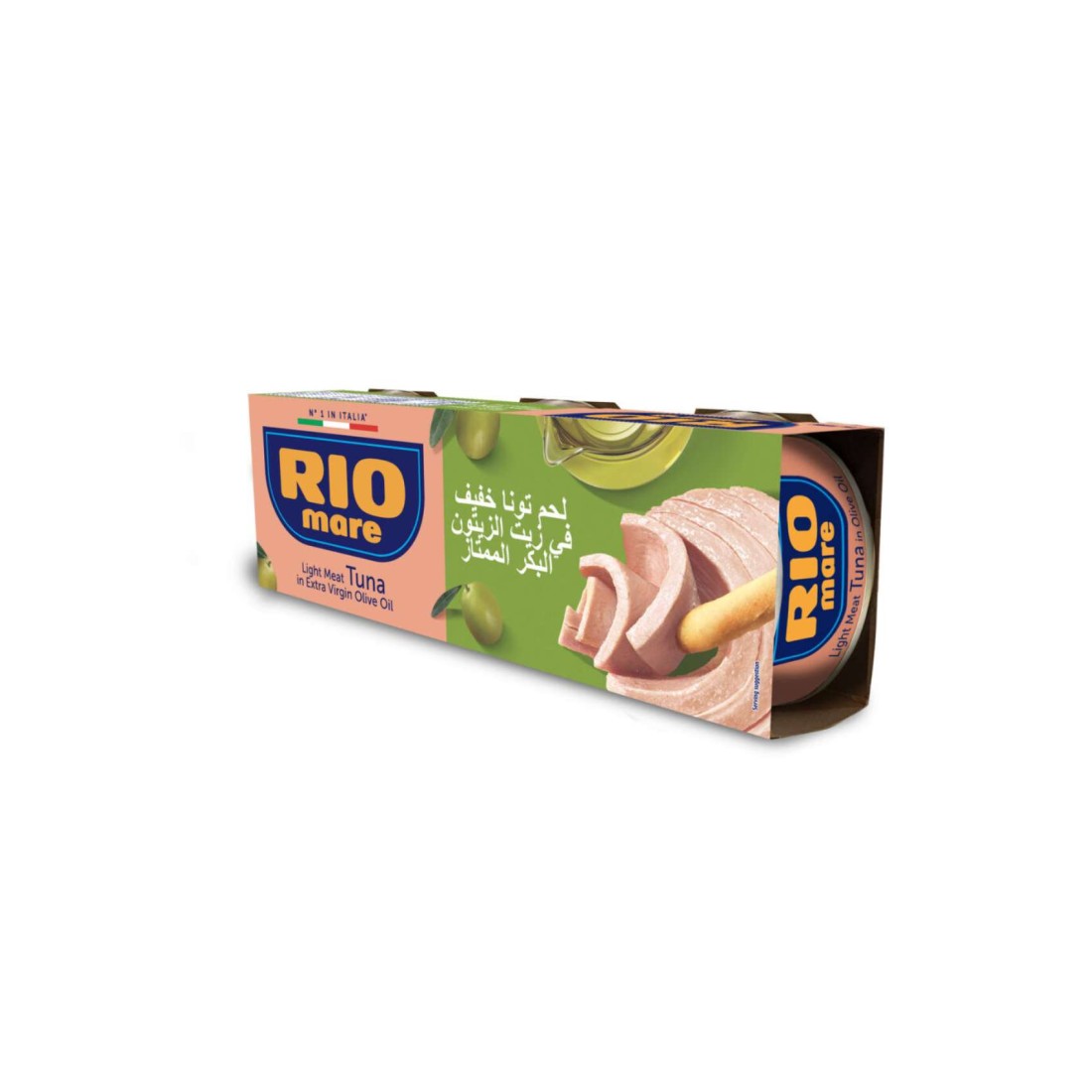 Rio Mare Light Meat Tuna in Extra Virgin Olive Oil, 80g Pack of 3