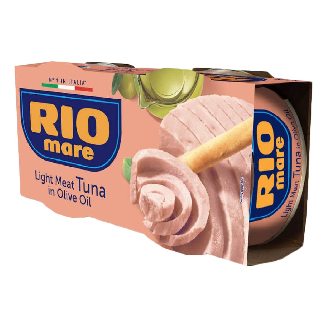 Rio Mare Light Meat Tuna in Olive Oil, 160g Pack of 2