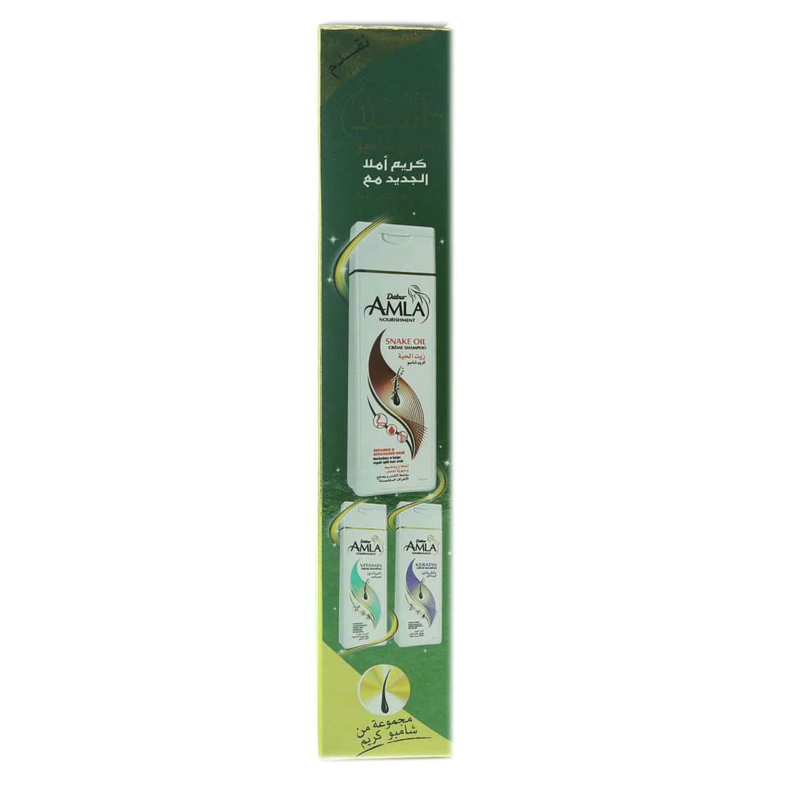 Dabur Amla Gold Hair Oil Green 200ml