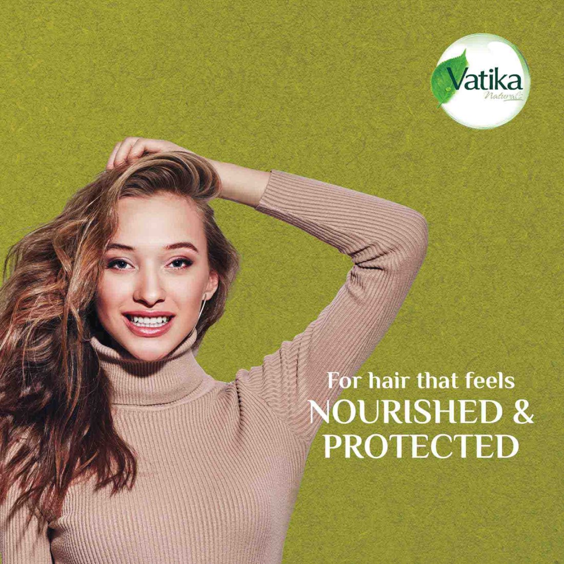 Dabur Vatika Naturals Nourish And Protect Olive Enriched Hair Oil 300ml