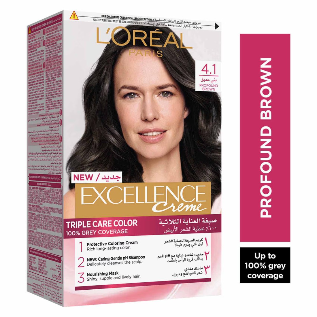 L&#39;Oreal Paris Excellence Creme Hair Colour 4.1 Profound Brown