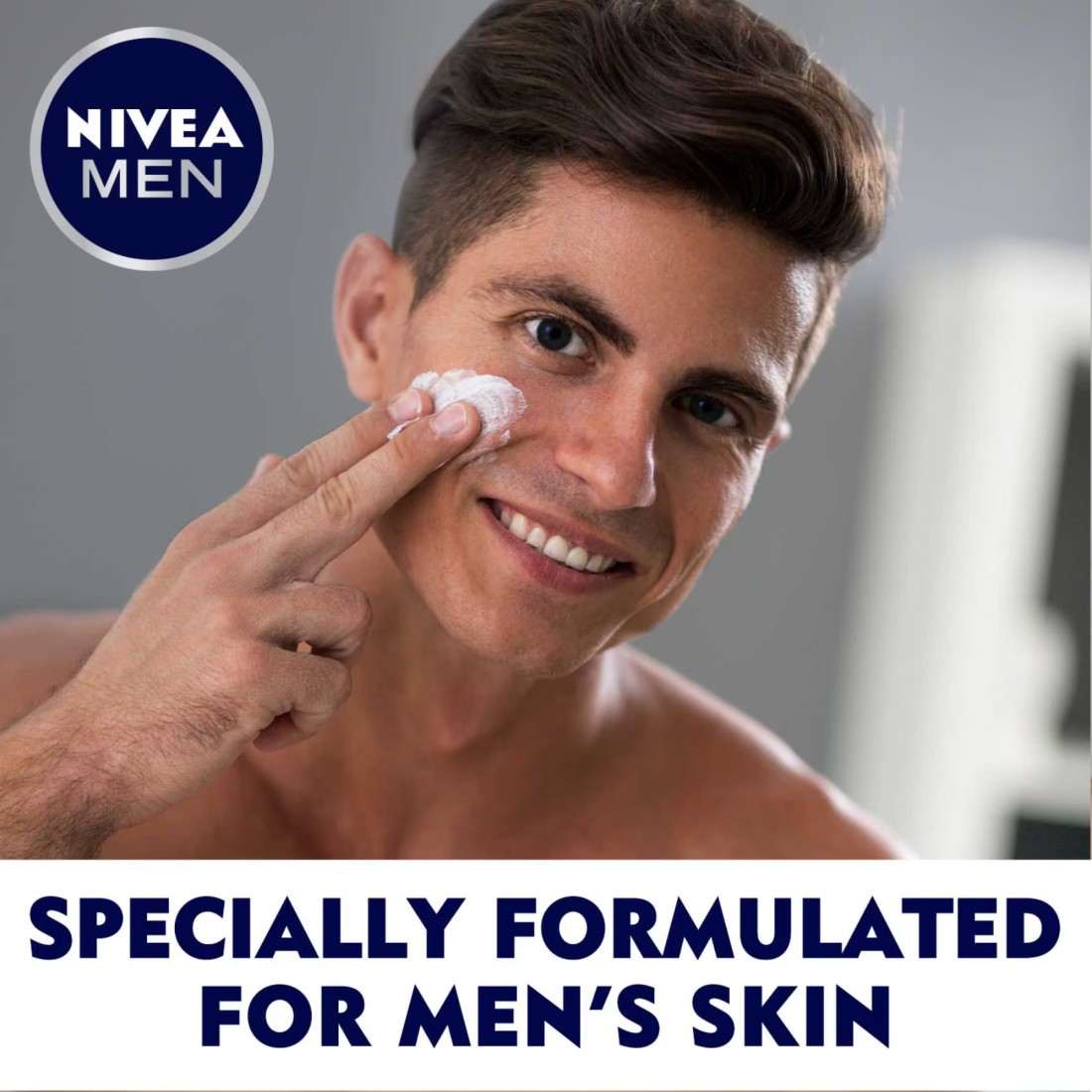 NIVEA MEN Creme Moisturising Cream Face Body &amp; Hands Tin 75ml