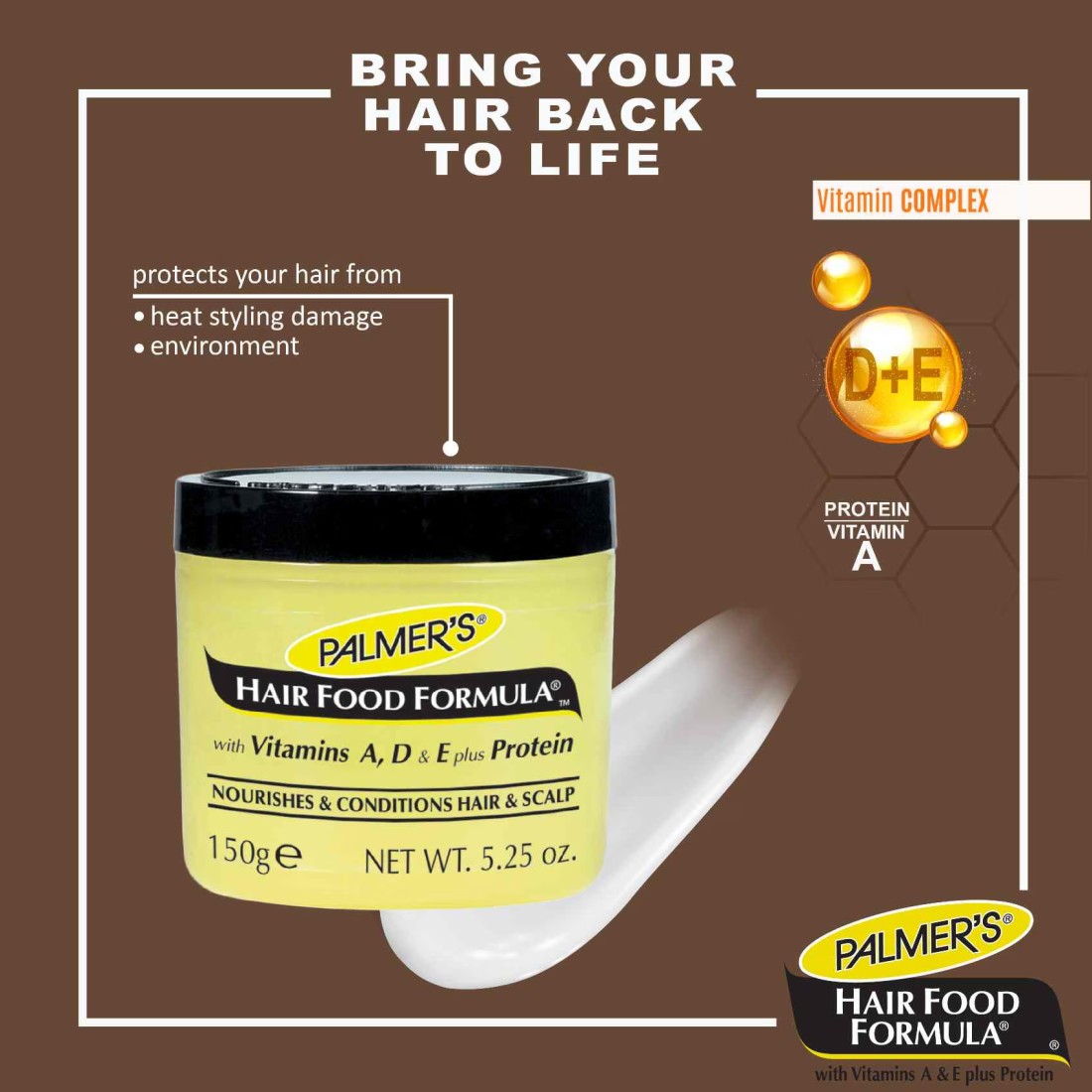 Palmers Hair Food Formula Yellow 150g