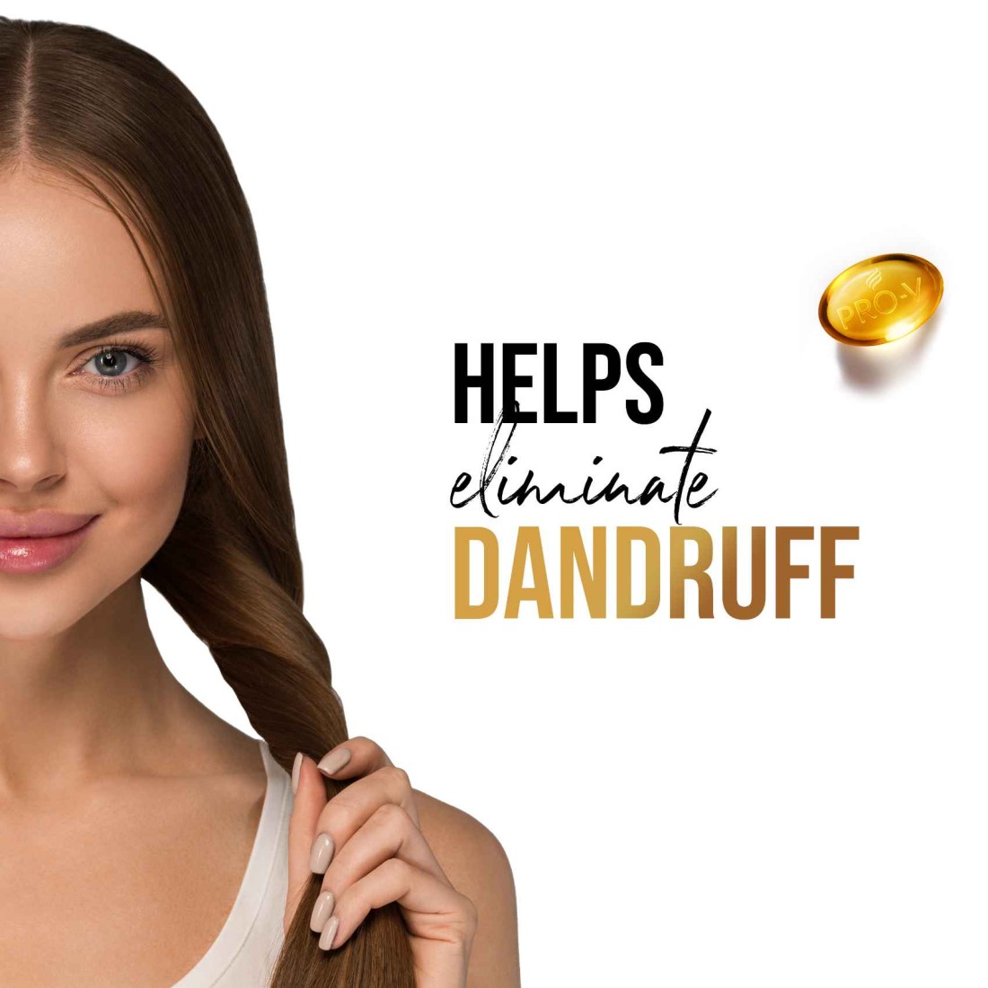 Pantene Pro-V Anti-Dandruff 2-In-1 Shampoo White 200ml
