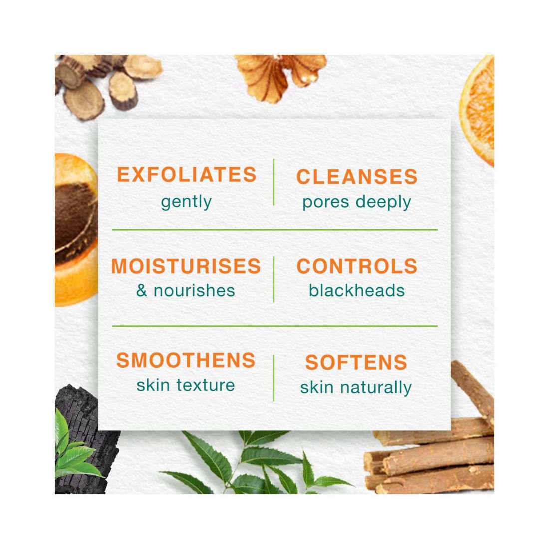 Himalaya Blackhead Clearing Walnut Scrub White 150ml