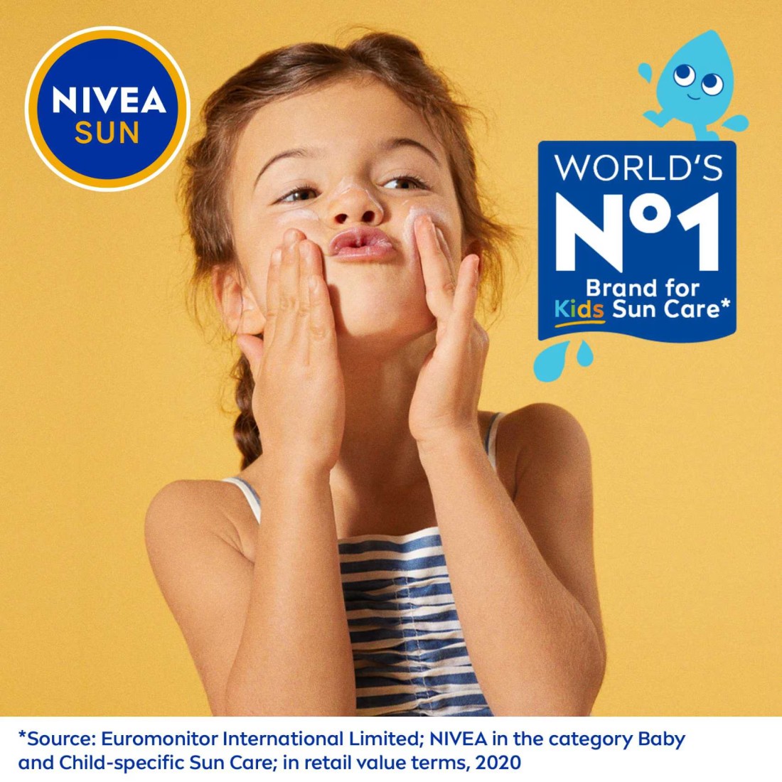 NIVEA SUN Lotion Kids Protect &amp; Care SPF 50+ 200ml