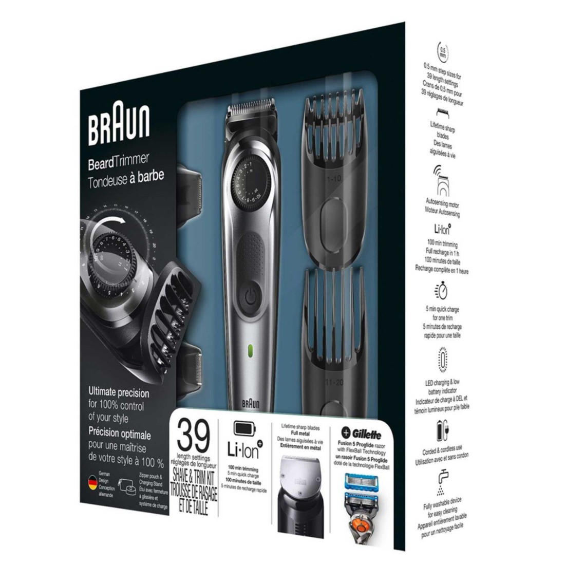 Braun BT7040 BeardTrimmer Beard Trimmer And Hair Clipper