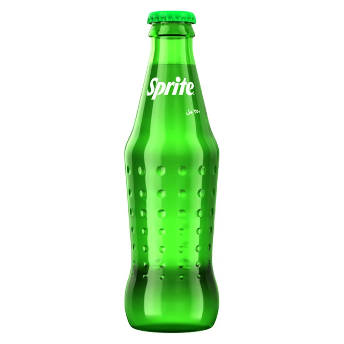 Sprite Regular Lemon Lime Flavoured Carbonated Soft Drink Glass Bottle 250ml