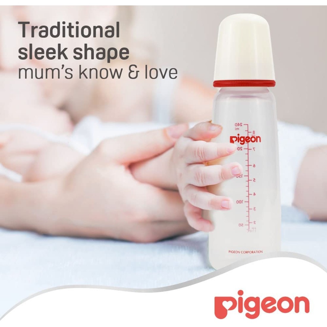 Pigeon Nursing Bottle 26007 Clear 240ml
