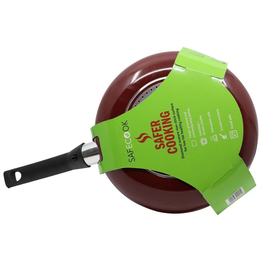 Prestige Safecook Non-Stick Fry Pan Red 26cm