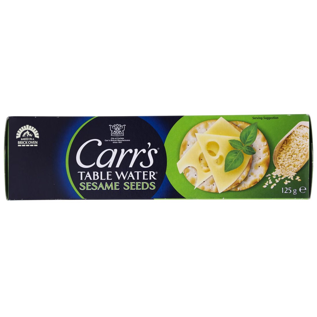 Carr&#39;s Table Water Sesame Seeds Crackers, 125g