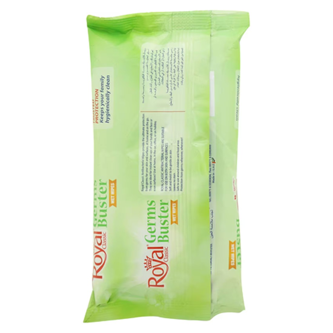 Royal Classic Germs Buster 40 Wet Wipes