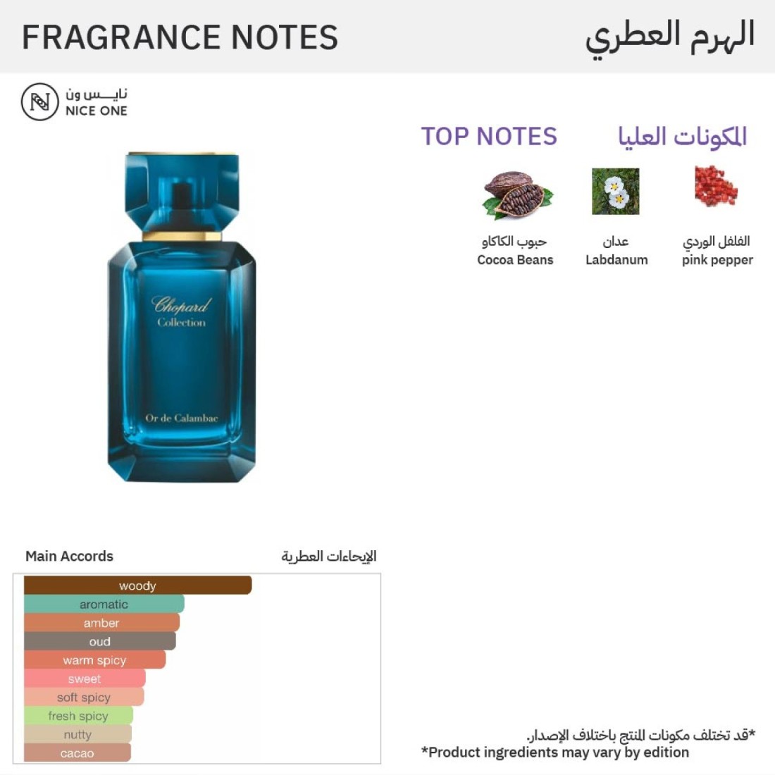 شوبارد عطر أور دو كالامباك - او دي برفيوم