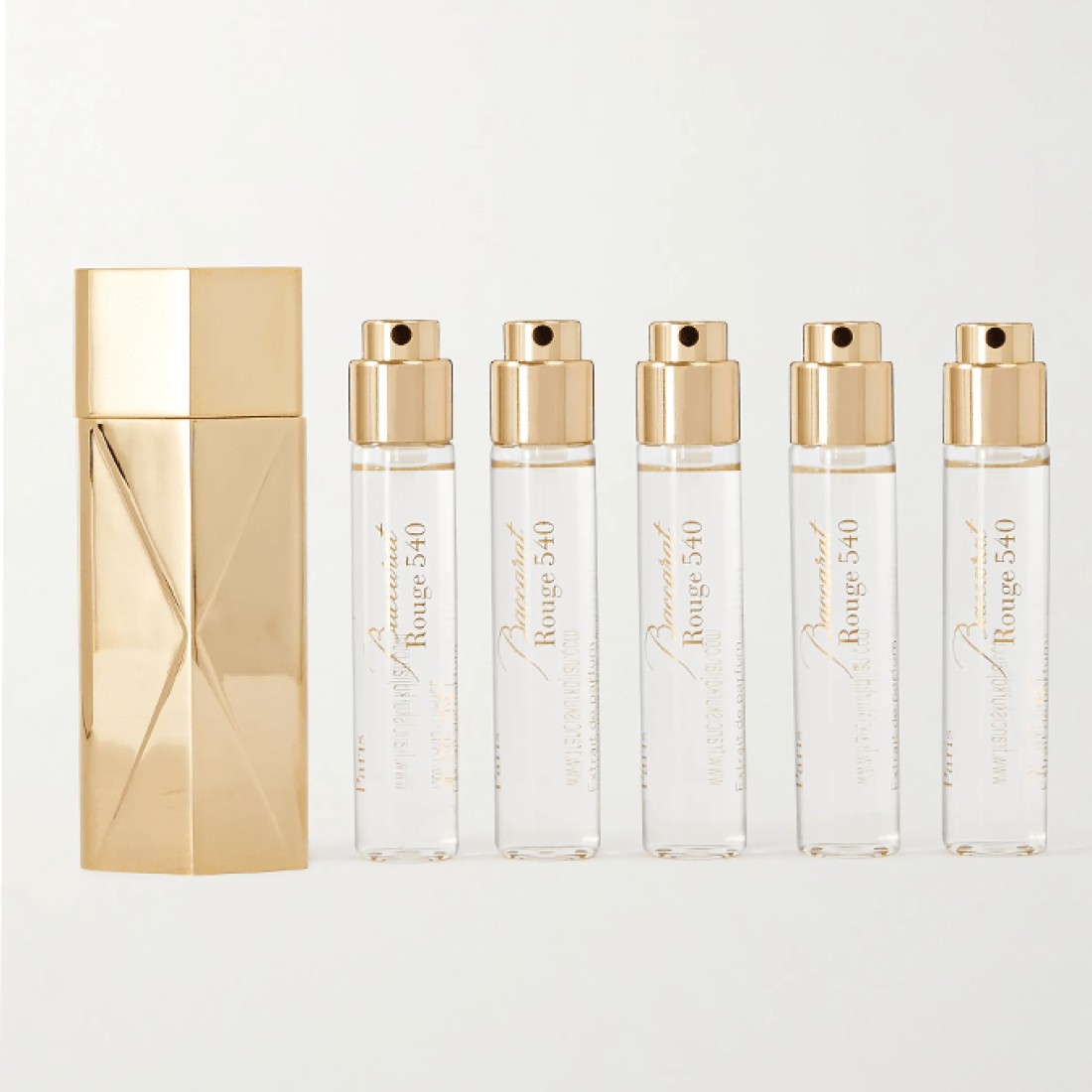 مجموعة عطر باكرات روج 540 من ميسون فرانسس كركدجيان - او دي بارفيوم - 5 قطع