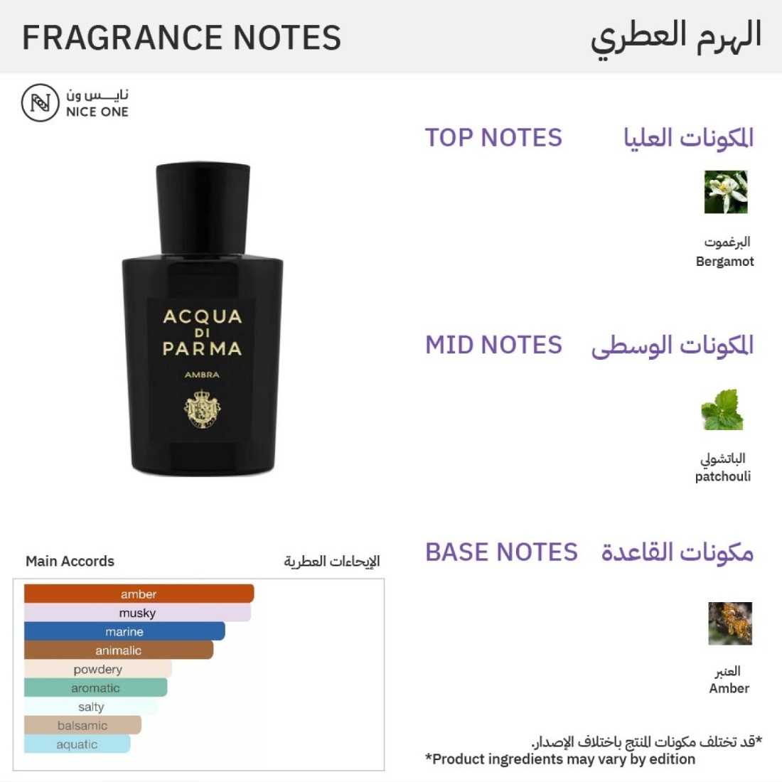 Acqua Di Parma Ambra - Eau de Parfum