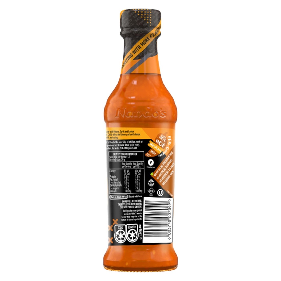 Nando&#39;s Quick Marinade Medium Peri-Peri Sauce, 262g
