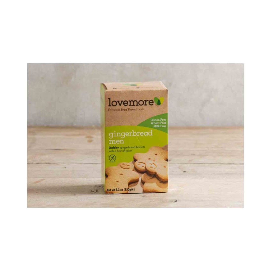 Lovemore Gingerbread Men Biscuits 150g