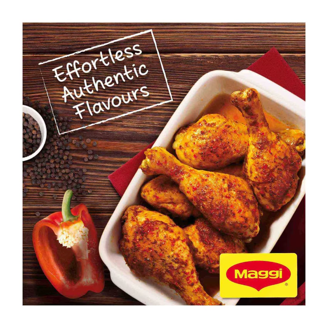 Nestle Maggi Hot And Spicy Mix 34g Pack of 10