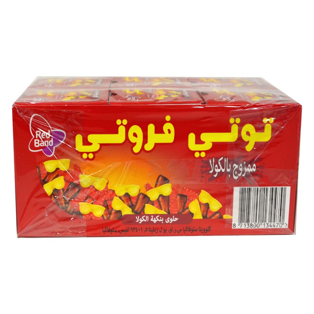 Cloetta Red Band Tutti Frutti Cola Mix Candy, 18g Pack of 30