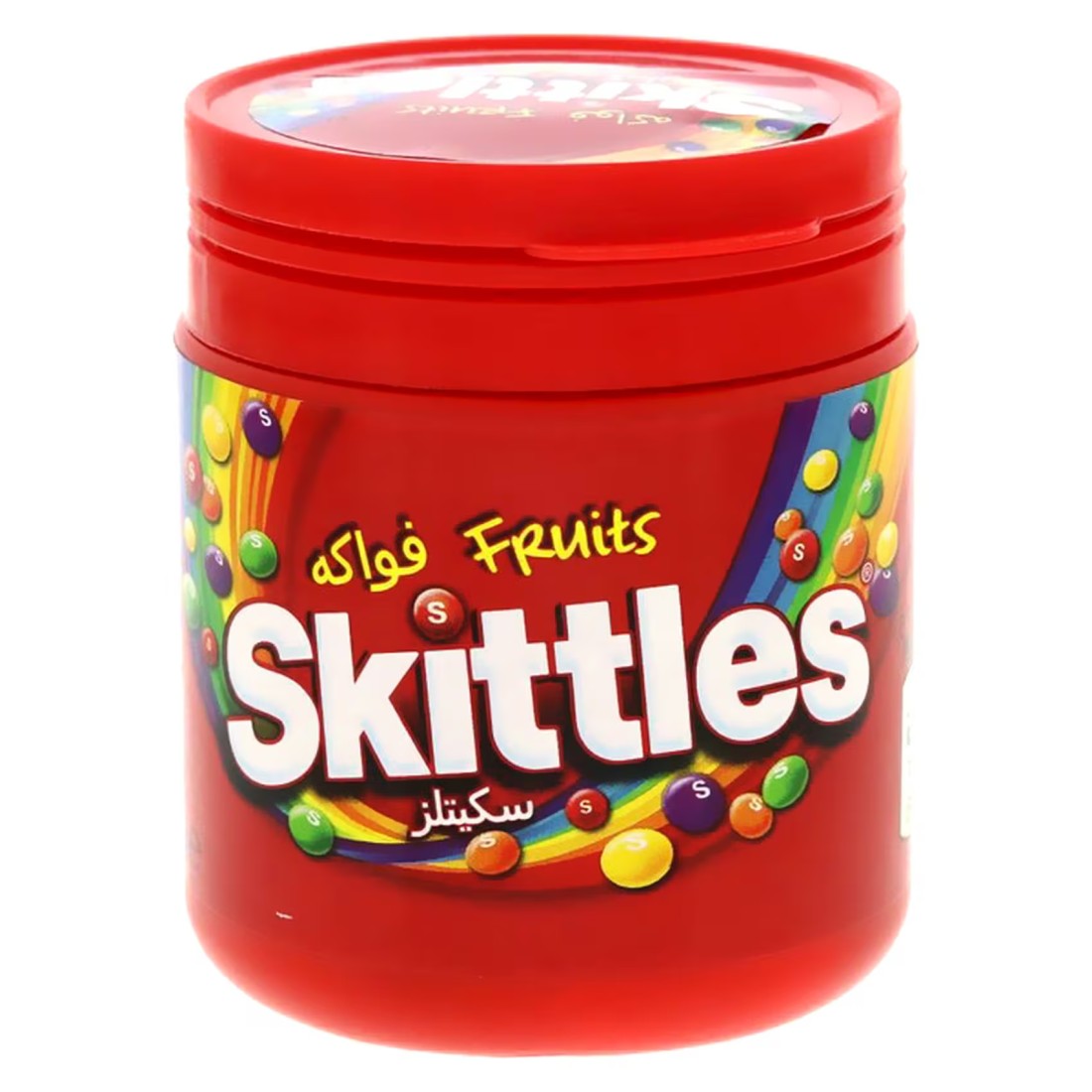 Skittles Mixed Fruit Candy Bottle, 125g Pack of 6